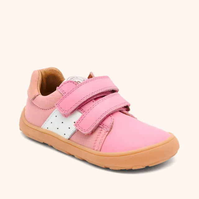 Bisgaard Ricco barfodssko pink læder fleksibel