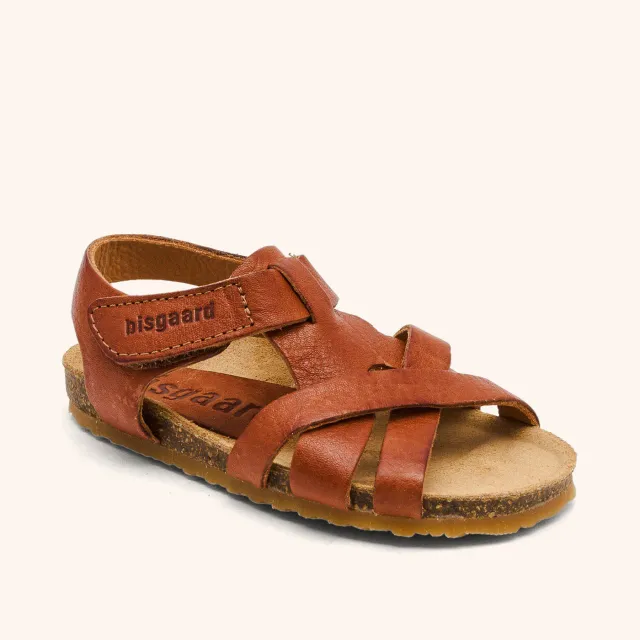 Bisgaard Aiden sandal cognac let fleksibel