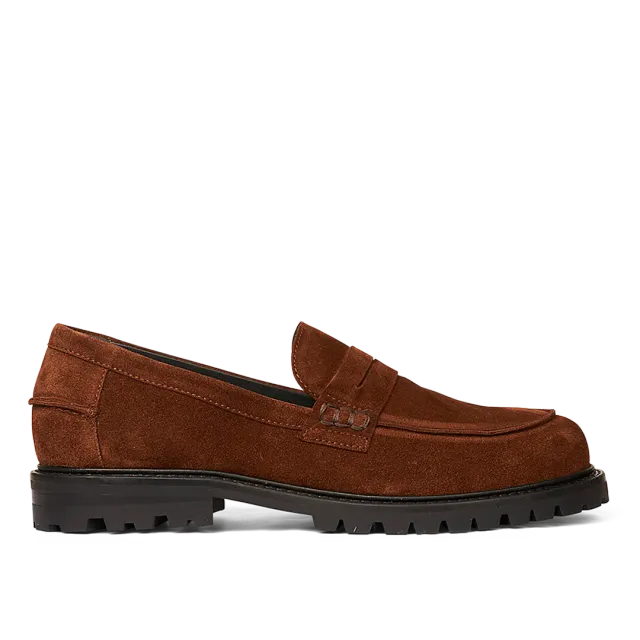 Angulus Klassisk penny loafer tracksål herre