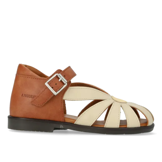 Angulus Margueritte sandal børnesandal læder lukket tå