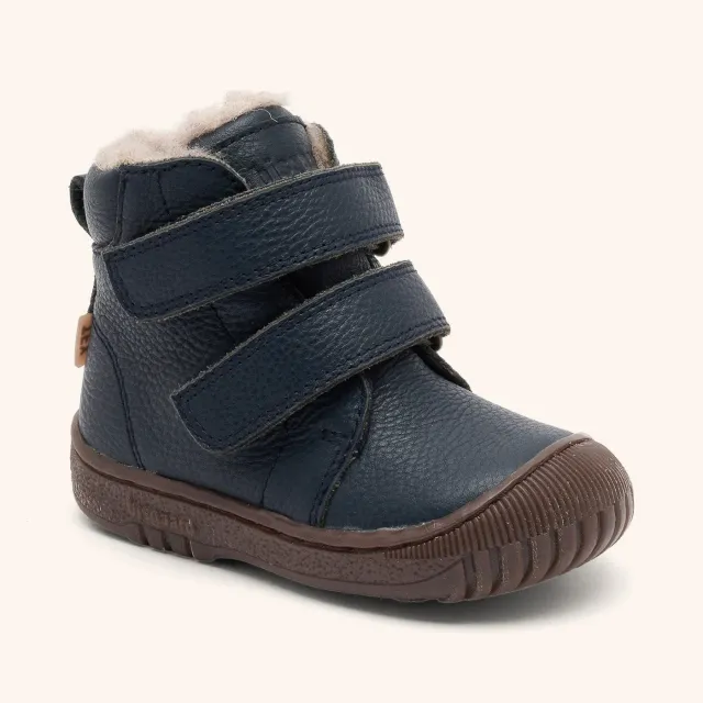 Bisgaard Evon Tex vinterstøvle navy – uldfoer