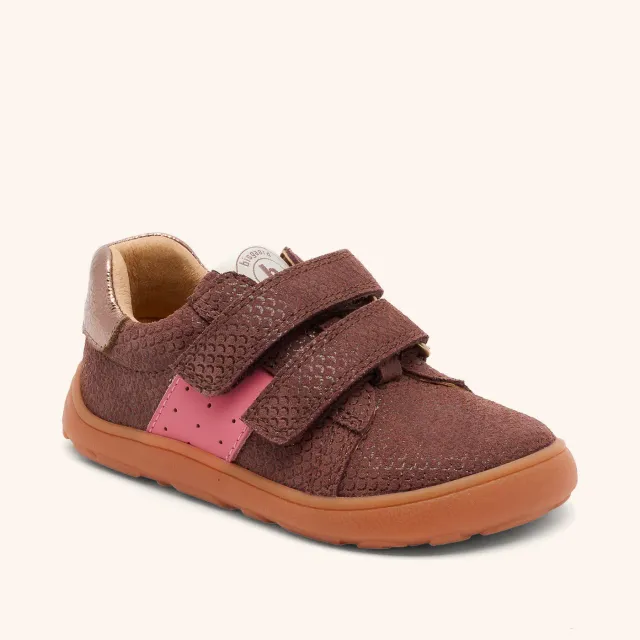 Bisgaard Barefoot Ricco barfodssko plum læder