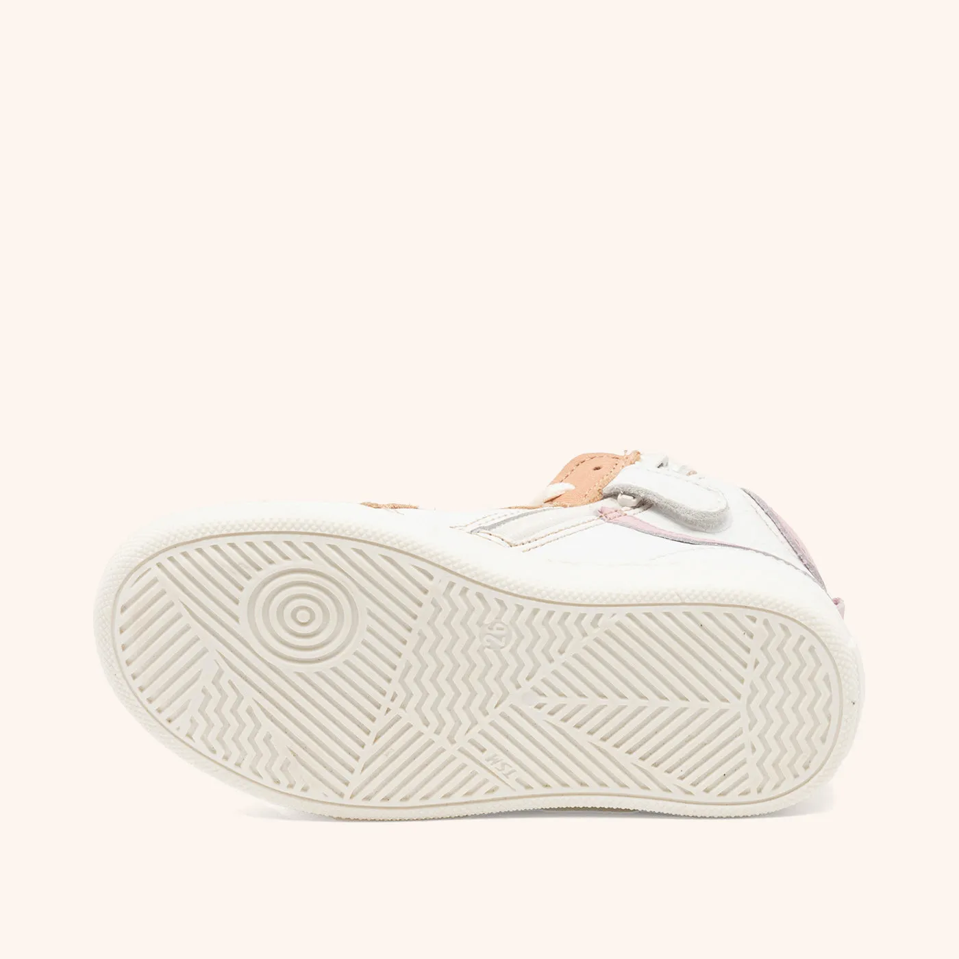 Bisgaard Isak sneaker white rose snøre