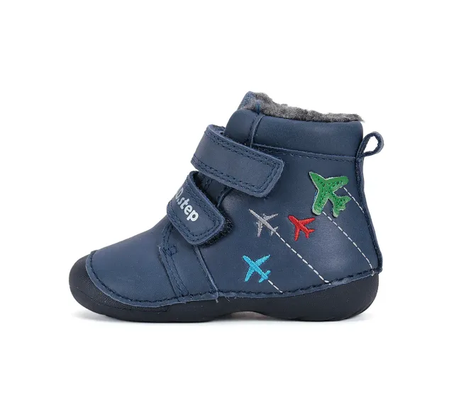 DD Step W015-52347A vinterstøvle dreng varm foer