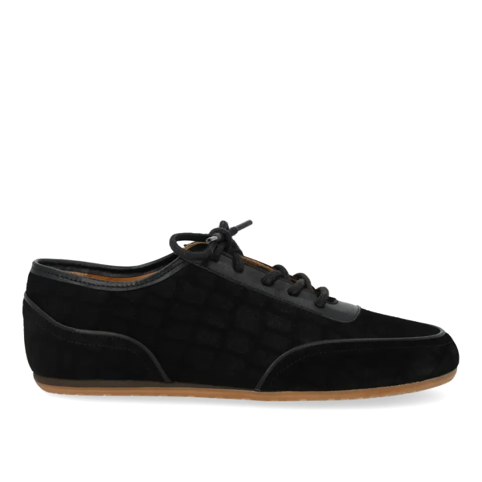 Angulus Sneaker damesneaker ruskind snøre