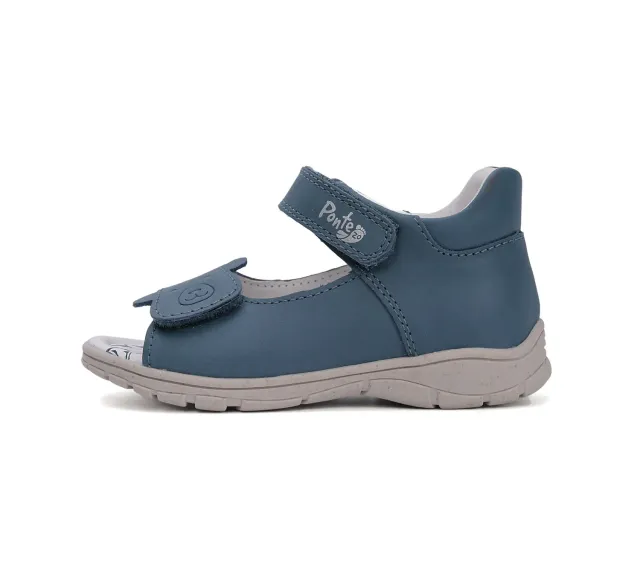 Ponte20 DA05-6-1845 supineret sandal dreng bred fod