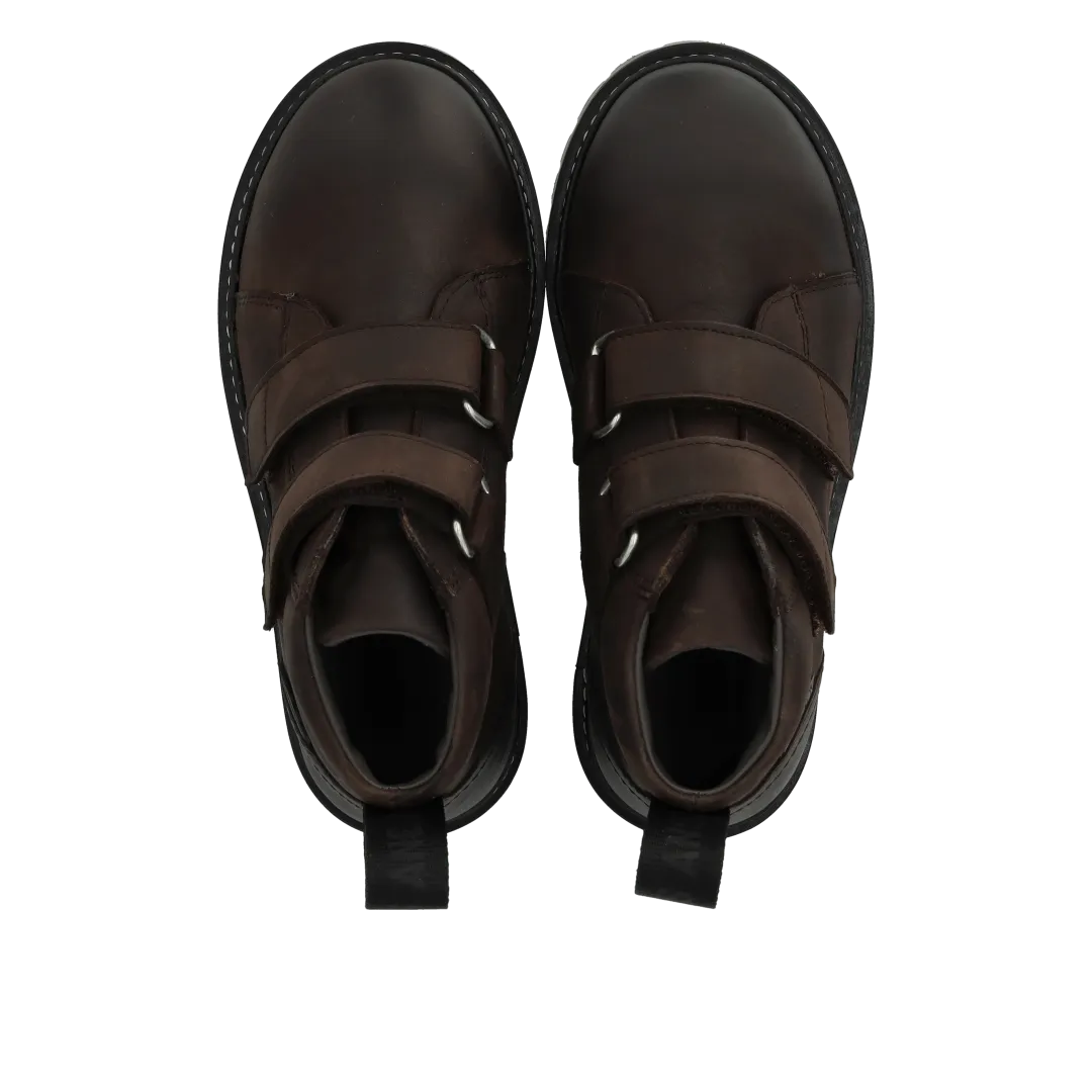 Angulus High-top TEX-sneaker børnesko i læder