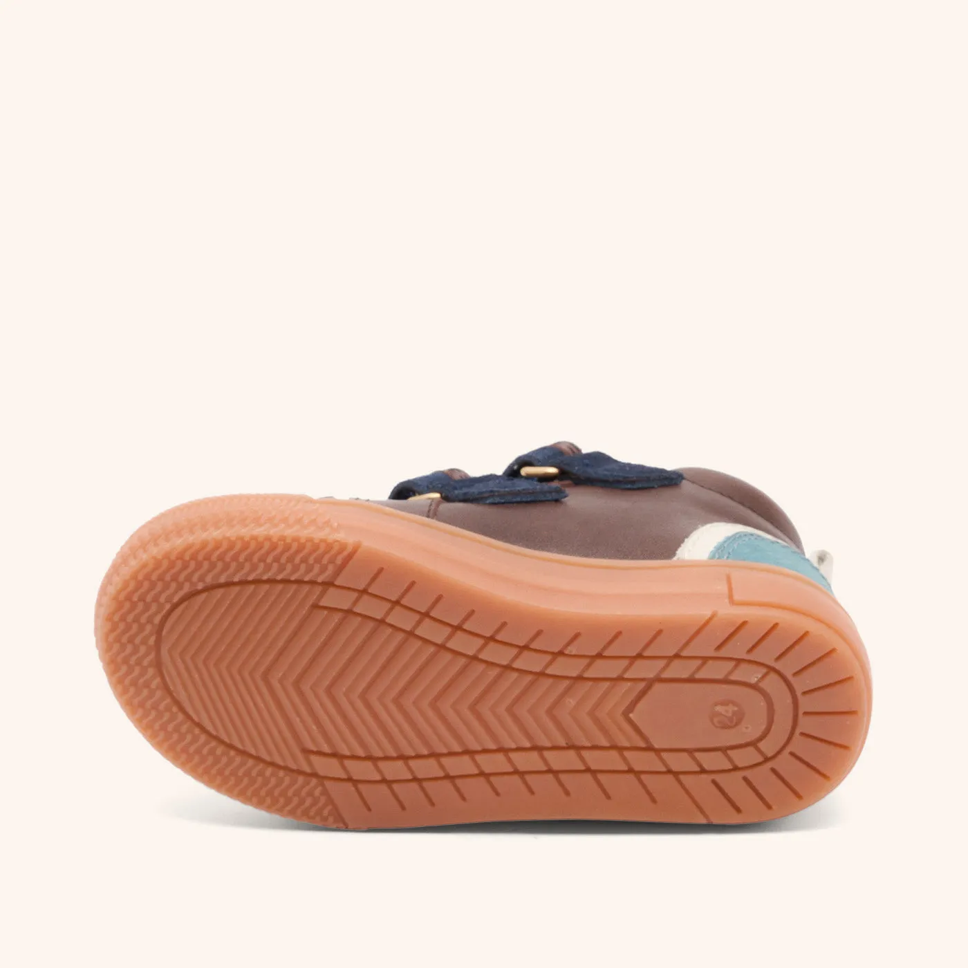 Bisgaard Cuba Tex sneakers dark brown vandtæt