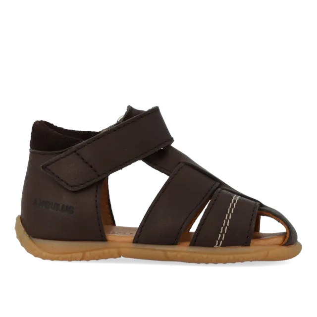 Angulus første sandal børnesandal kontraststikninger