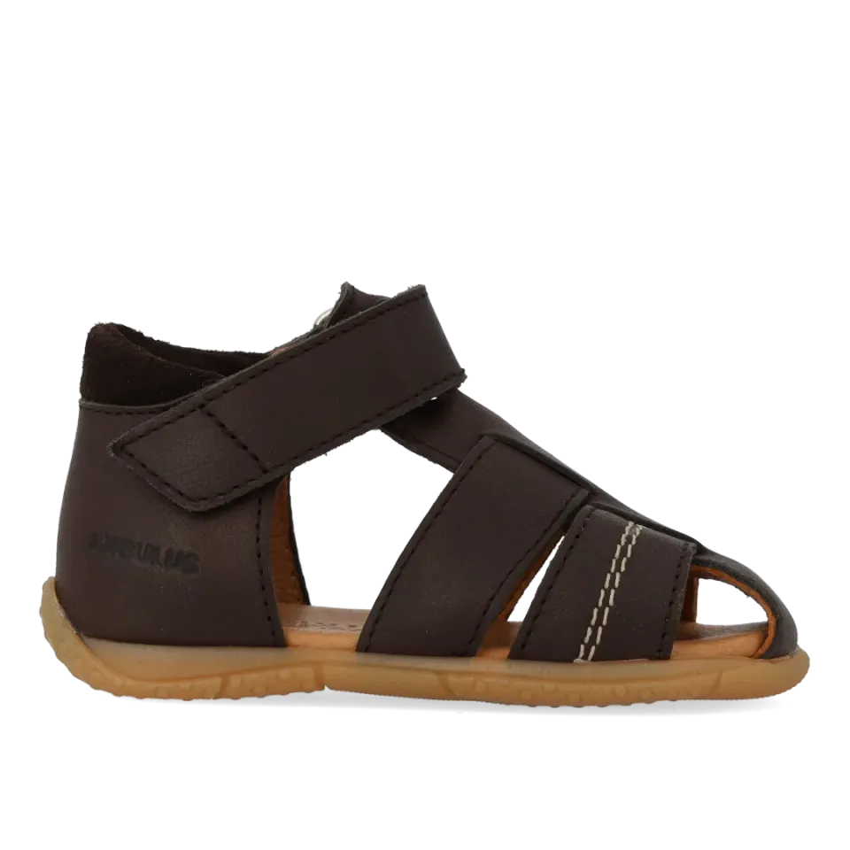Angulus første sandal børnesandal kontraststikninger