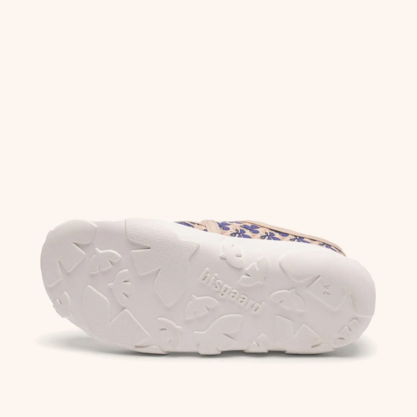 Bisgaard Maddy hjemmesko wild flower purple velcro
