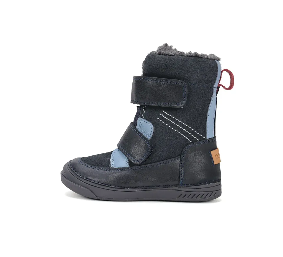 DD Step W040-52145A vinterstøvler dreng foer