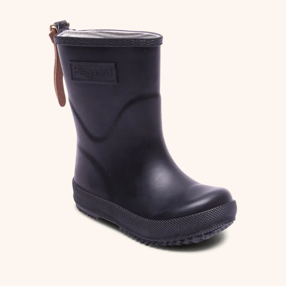 Bisgaard Basic Rubber gummistøvle sort naturgummi
