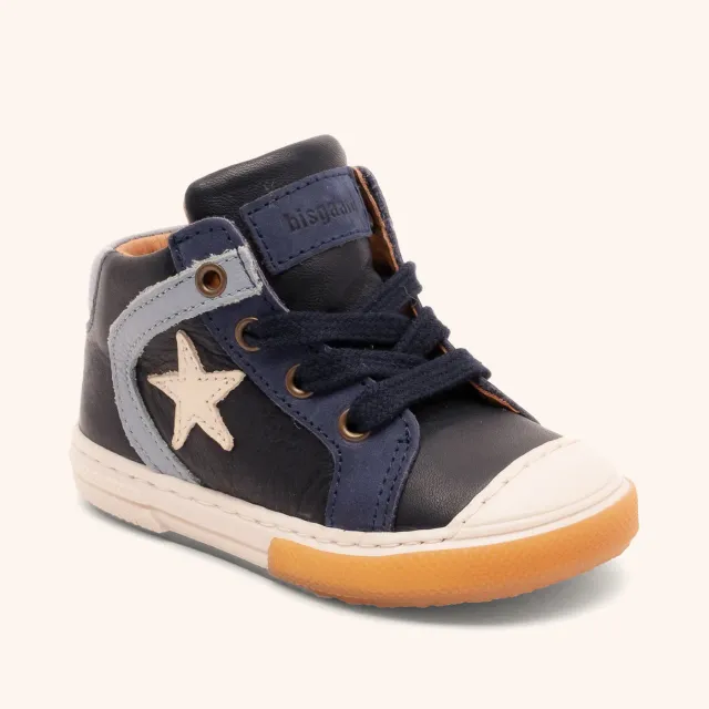 Bisgaard Holger sneaker navy første skridt