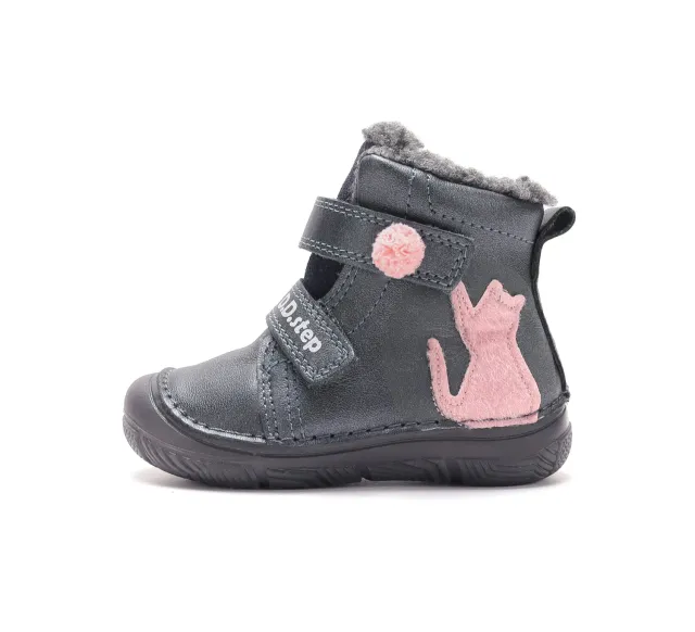 DD Step W082-62935A vinterstøvler pige varm foret