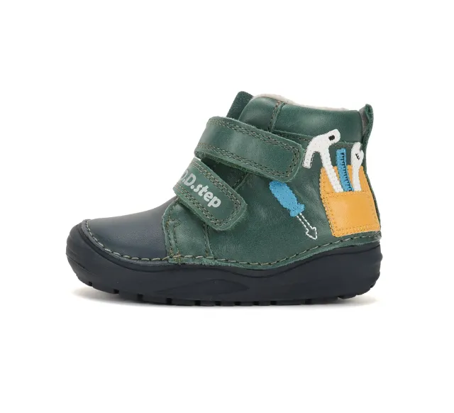 DD Step A071-62646A lukket barfodssko dreng thermofor