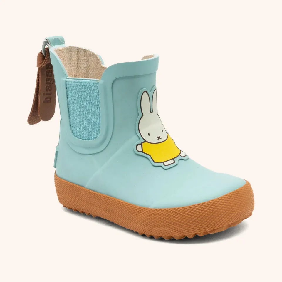 Bisgaard Baby Rubber gummistøvle sky blue Miffy