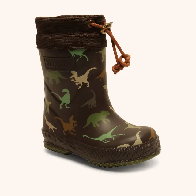 Bisgaard Thermo termogummistøvle brown dino