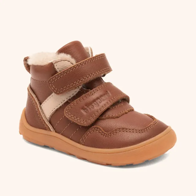Bisgaard Becky Lamb barfodsstøvle whisky lammeskind