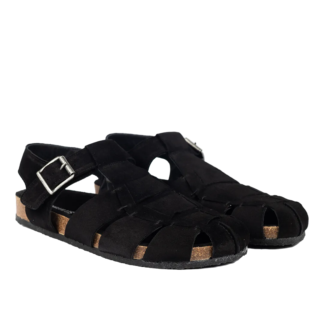 Angulus Sandal m. blød fodseng sandal i skind kromfri
