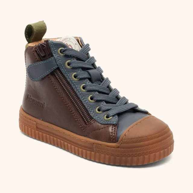 Bisgaard Ryan sneakers mørkebrun – chunky sål