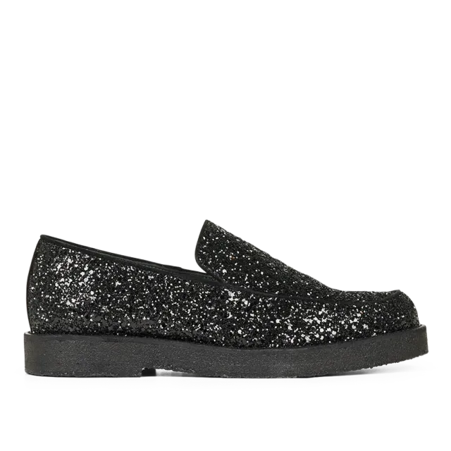 Angulus Klassisk loafer dameloafer glitter