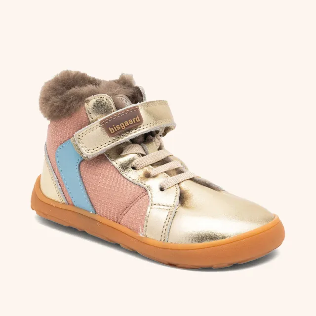 Bisgaard Barefoot Rafael Lamb barfodssko gold foret