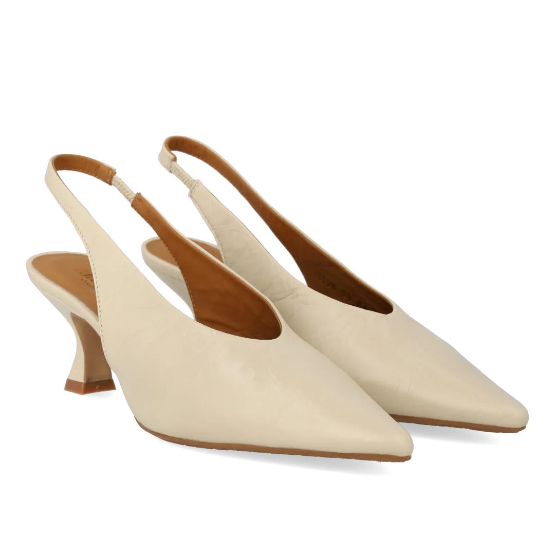 Angulus Slingback sandal damesandal spids 5 cm