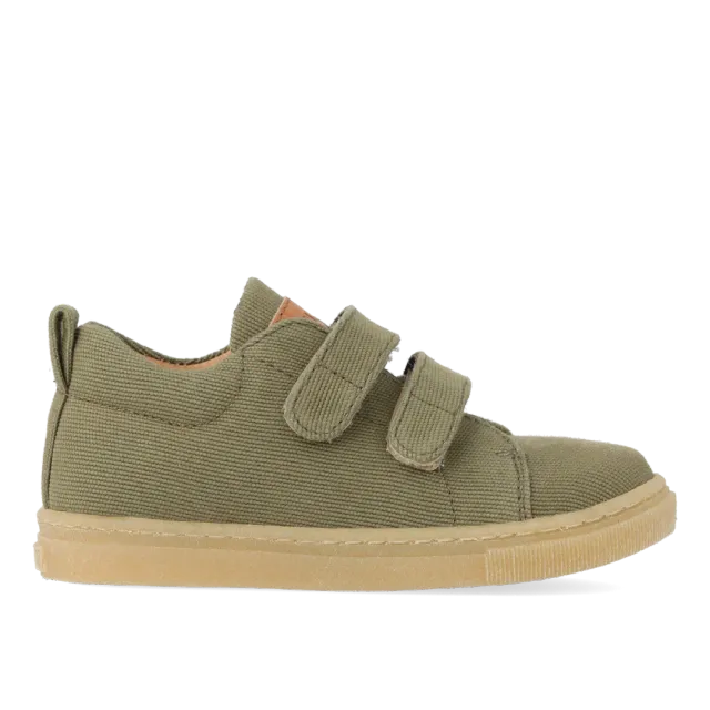 Angulus sneaker bomuldskanvas børn velcro