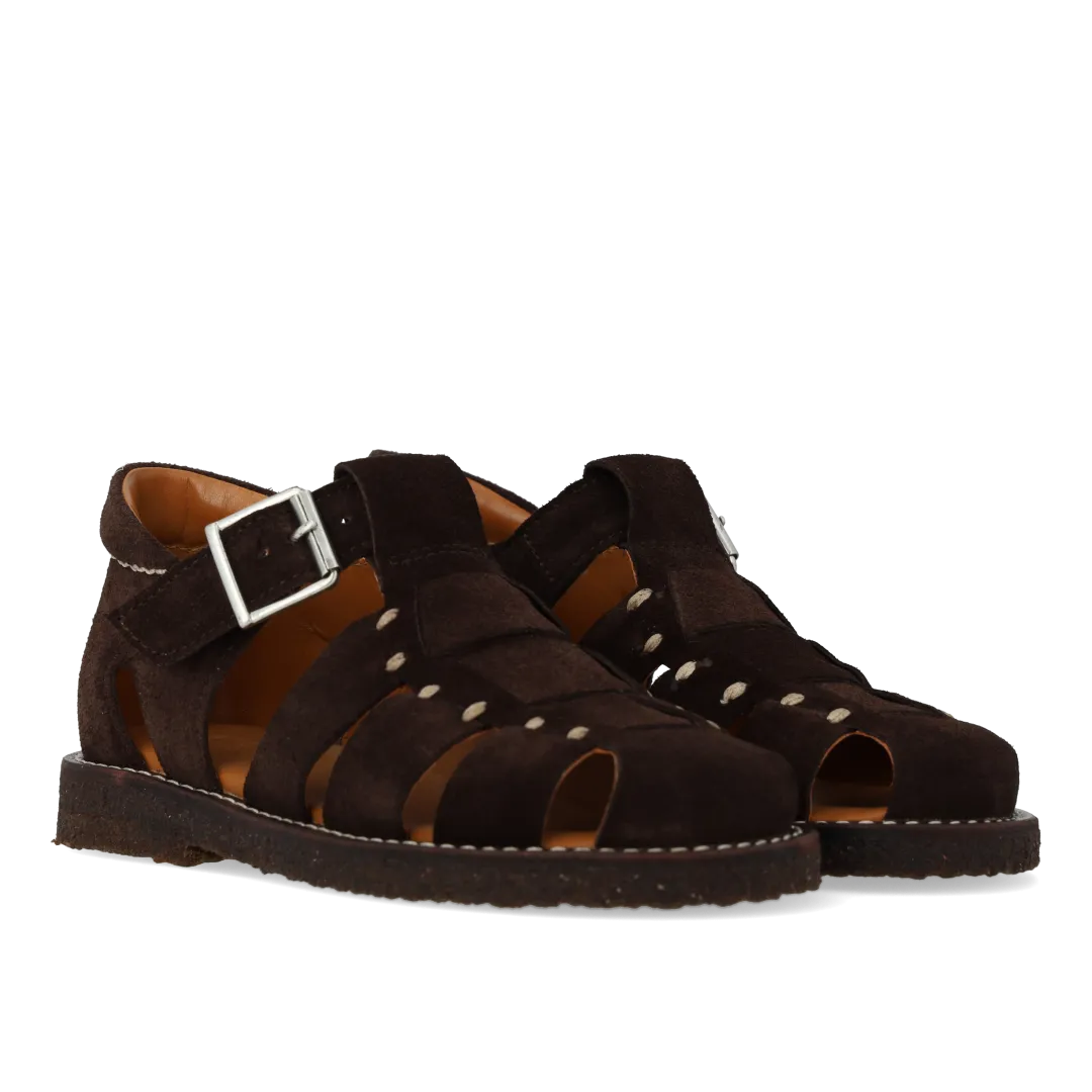 Angulus Fisherman sandal lukket tå børn læder