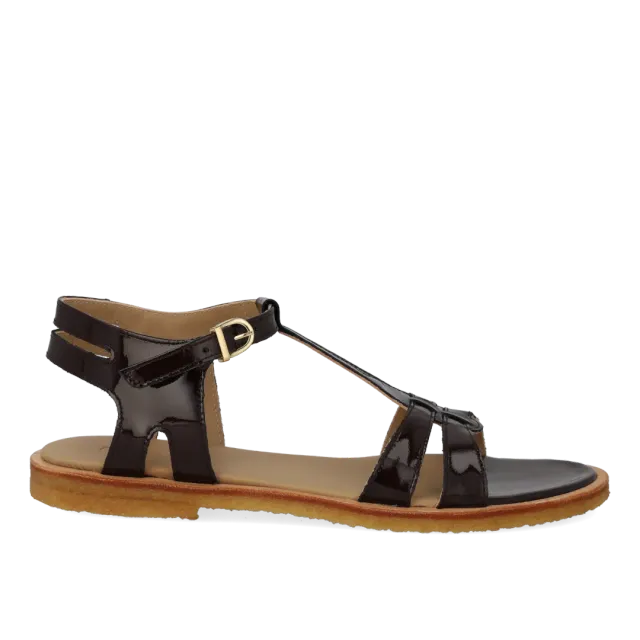 Angulus Klassisk remsandal sandal rågummisål