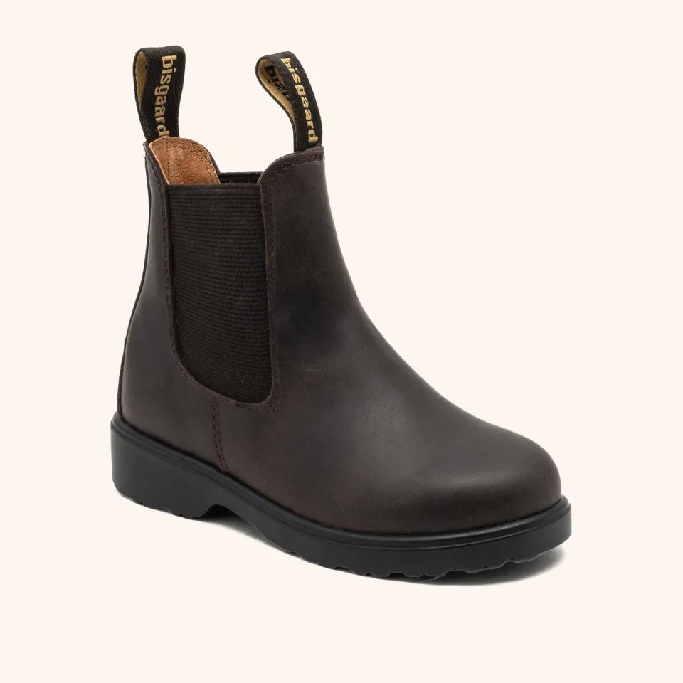 Bisgaard Kim støvle rustic brown – læder