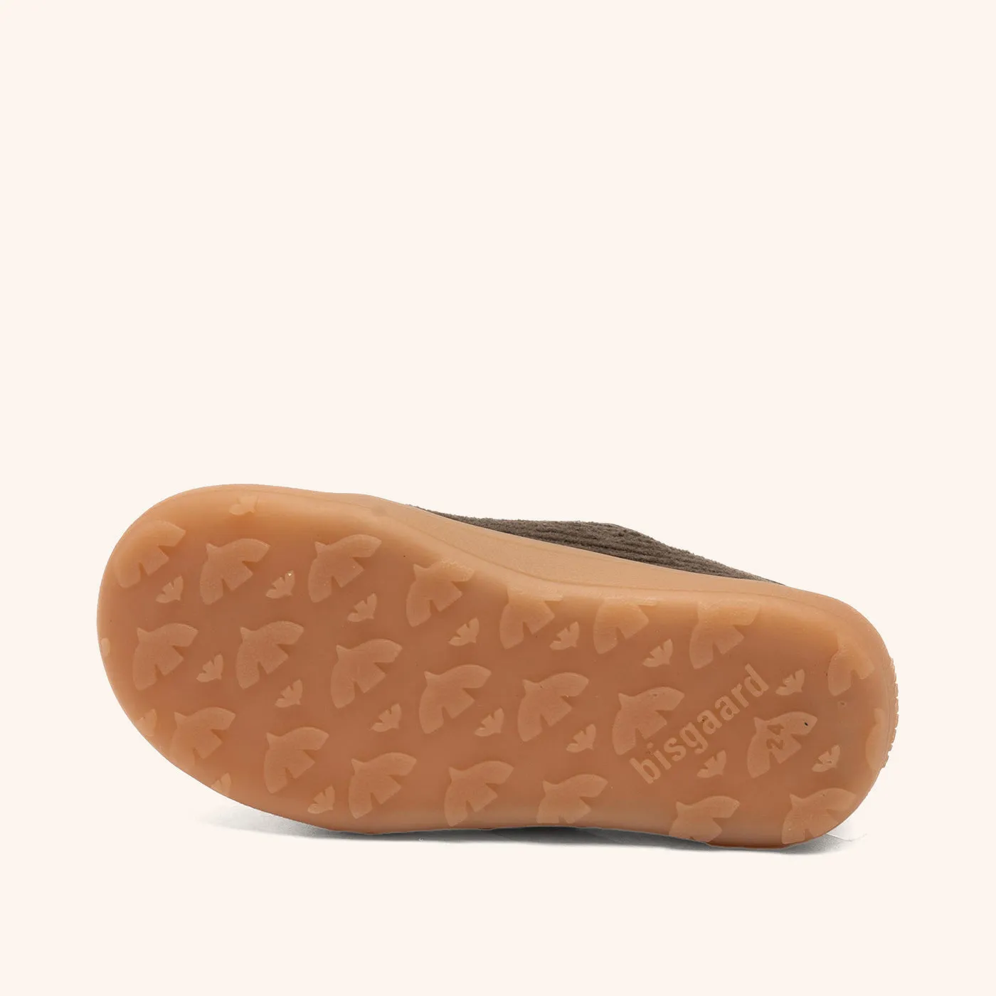 Bisgaard Pav hjemmesko grøn velcro bred pasform