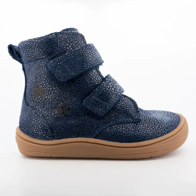 Gogsig Blue Glitter vinterstøvle blå glimmer