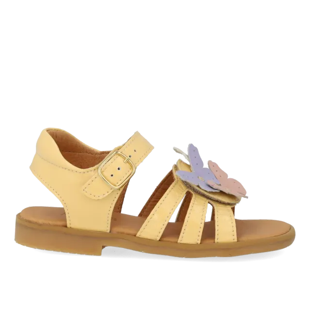 Angulus sandal sommerfugl lak sandal velcro
