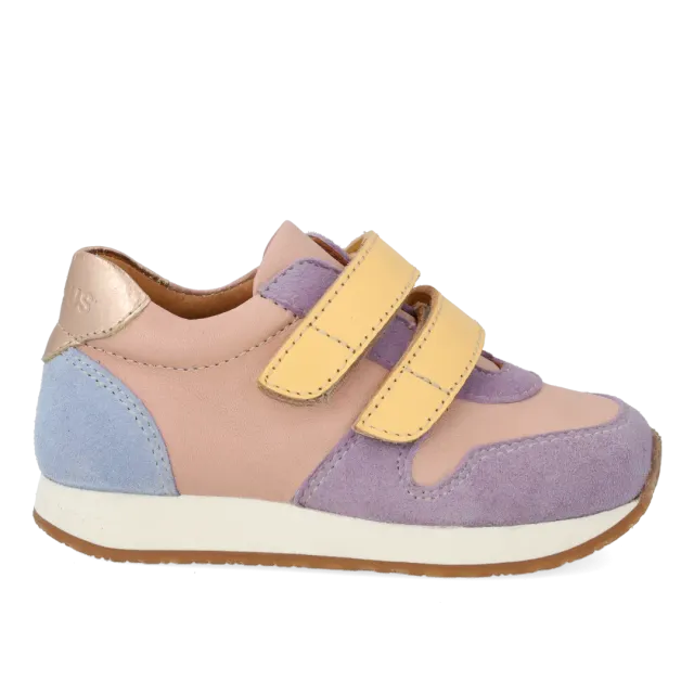 Angulus Sporty sneaker børnesko med velcro læder