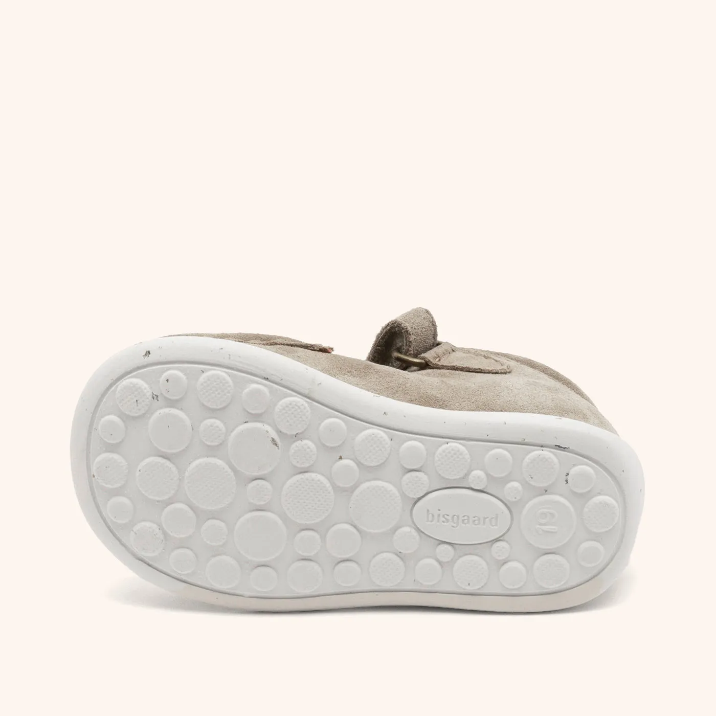 Bisgaard Pil sandal taupe blød læder