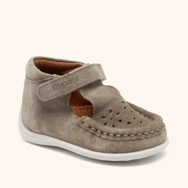 Bisgaard Pil sandal taupe blød læder