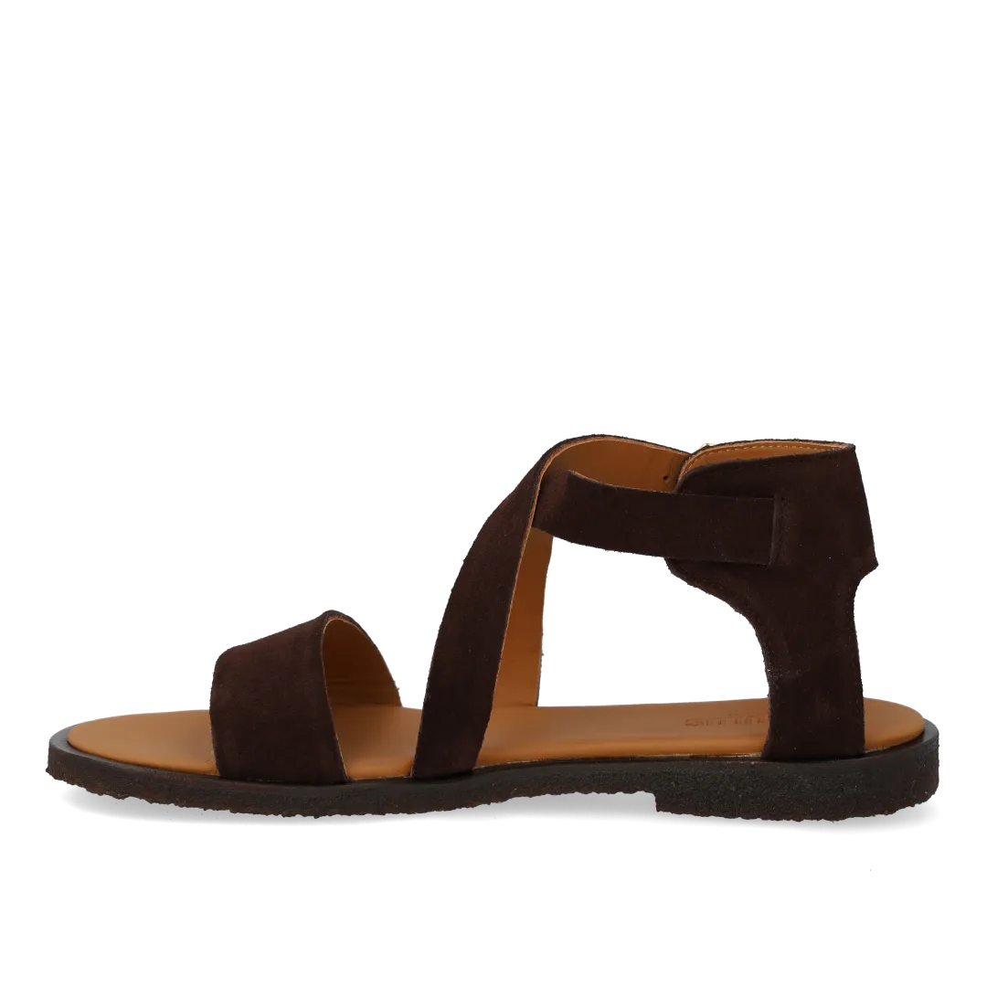 Angulus Sandal med spænde damesandal læder