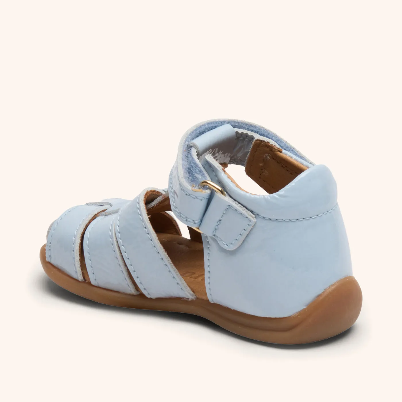Bisgaard Carly sandal light blue læder lukket