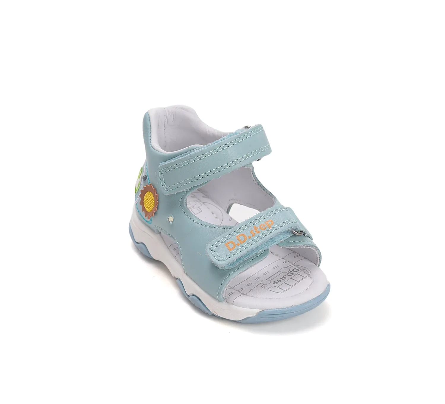 DD Step G064-61462B sandal til dreng med lys bred