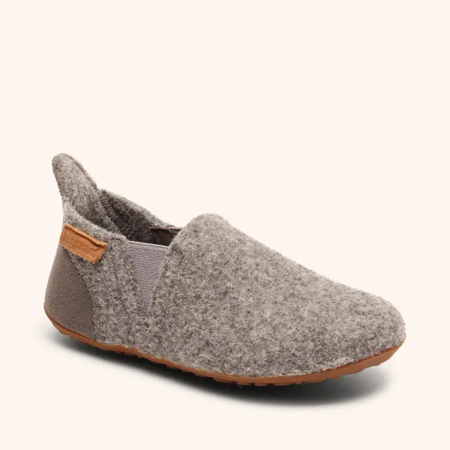 Bisgaard Sailor Wool hjemmesko grey uld normal