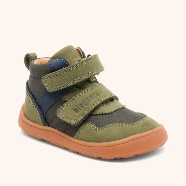 Bisgaard Barefoot Becky barfodssneaker sage læder