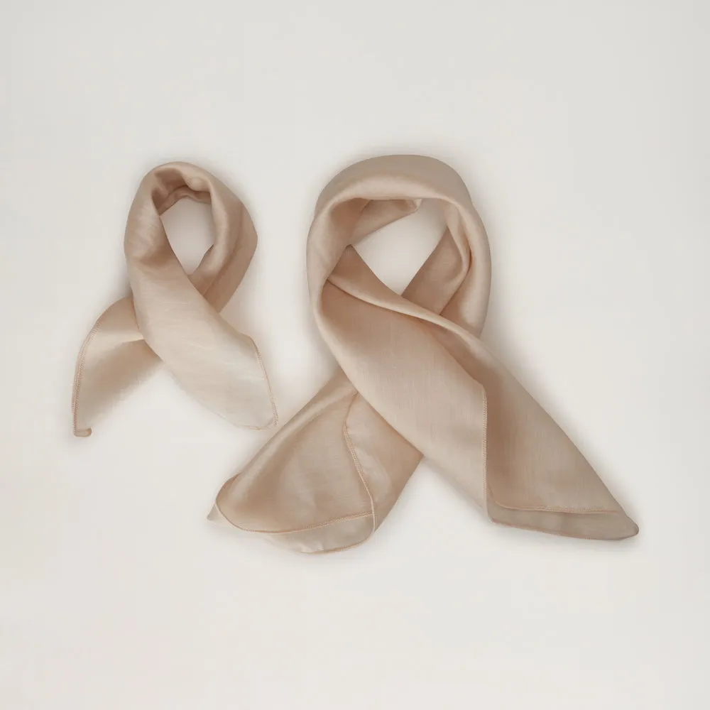 BabyMocs Linen Scarf tørklæde gul barn
