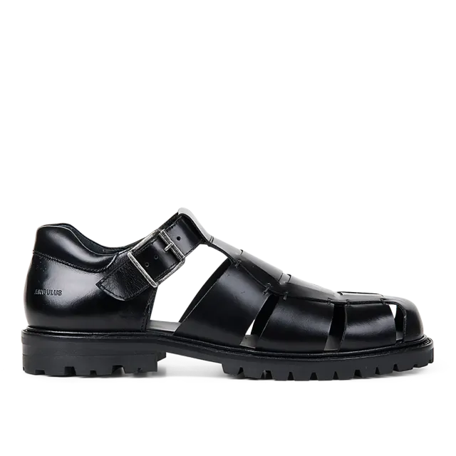 Angulus Chunky sandal herresandal læder