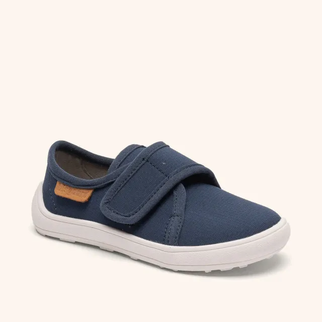 Bisgaard Pav hjemmesko ocean blå velcro