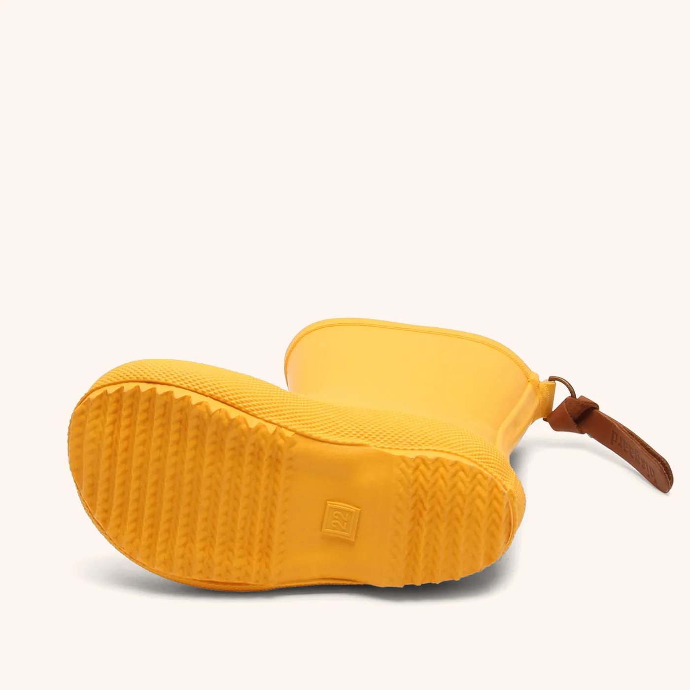 Bisgaard Basic Rubber gummistøvle gul naturgummi