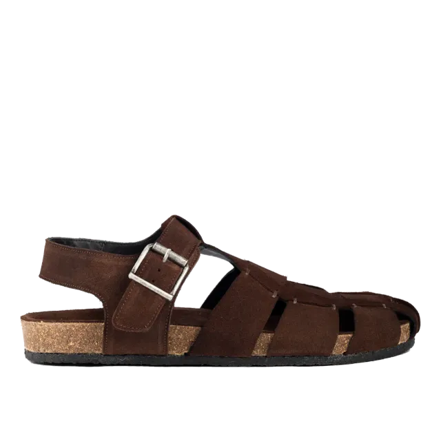 Angulus sandal med fodseng herresandal med spænde