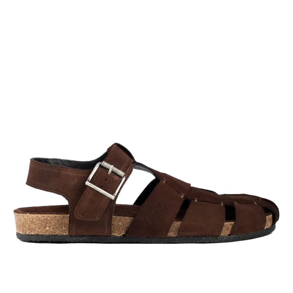 Angulus sandal med fodseng herresandal med spænde