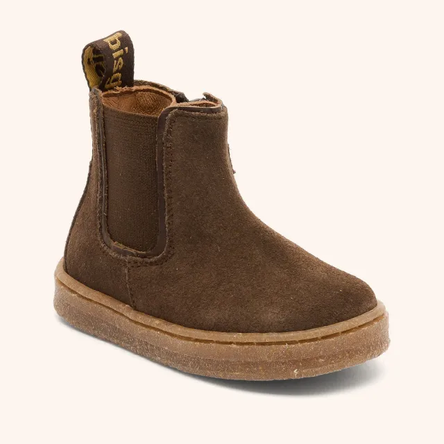 Bisgaard Phillip chelsea støvle dark brown læder